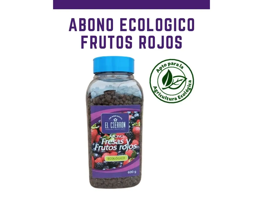 bote de abono ecologico natural especifico frutos rojos